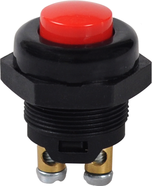 PLASTIC PUSH BUTTON M22X1 (SCREW TYPE,RED) product image