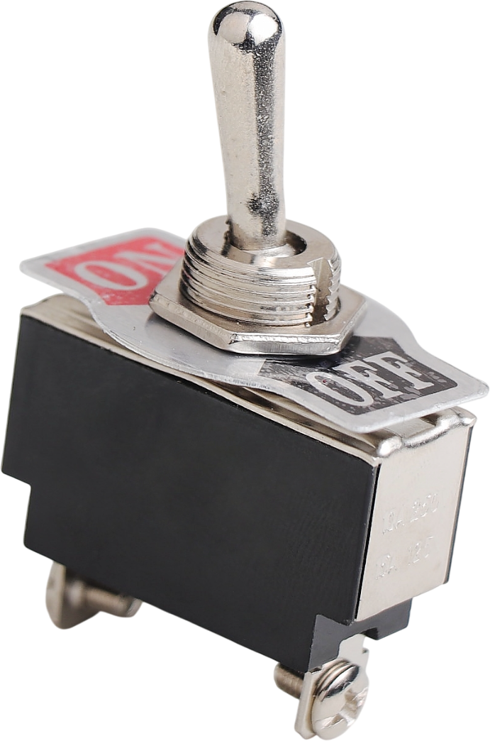 ON/OFF METAL GEÇİŞ ANAHTARI (VİDA TERMİNALLİ, 2 BACAKLI) product image