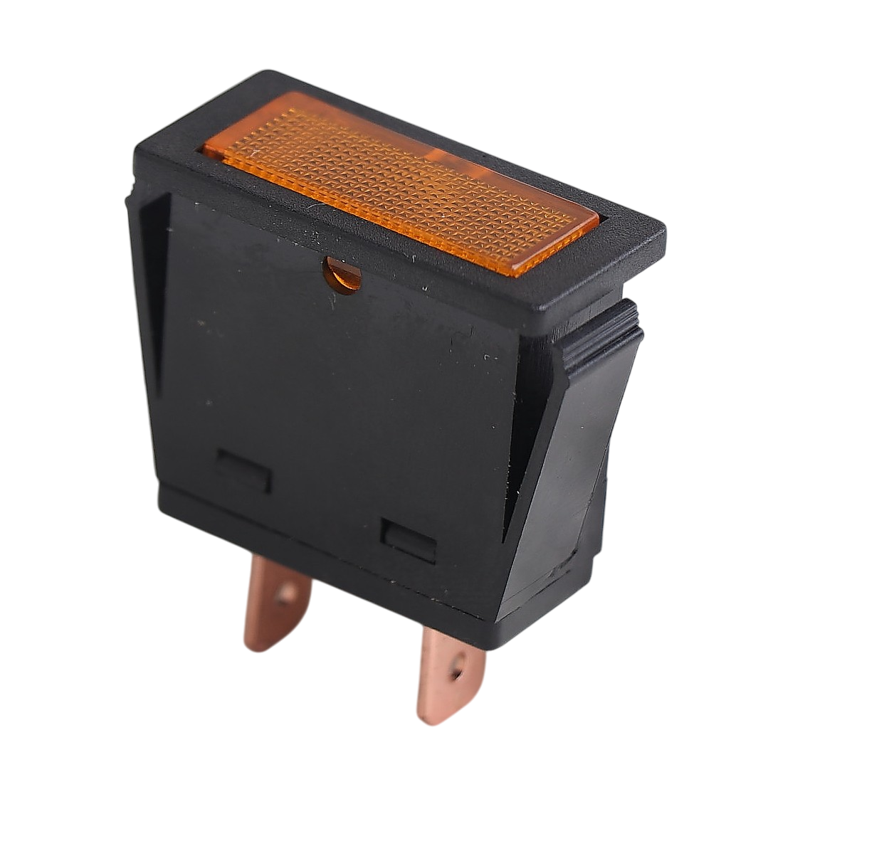 KARE DAR İKAZ LAMBASI SARI (TERMİNALLİ, GEÇMELİ 30MM x 11.8 MM) product image