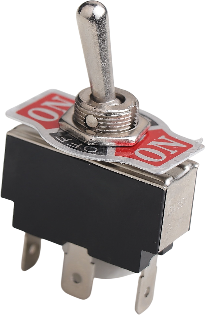 ON/OFF/(ON) METAL GEÇİŞ ANAHTARI (PC TERMİNALLİ, 1 TARAFA YAYLI, 3 BACAKLI) product image