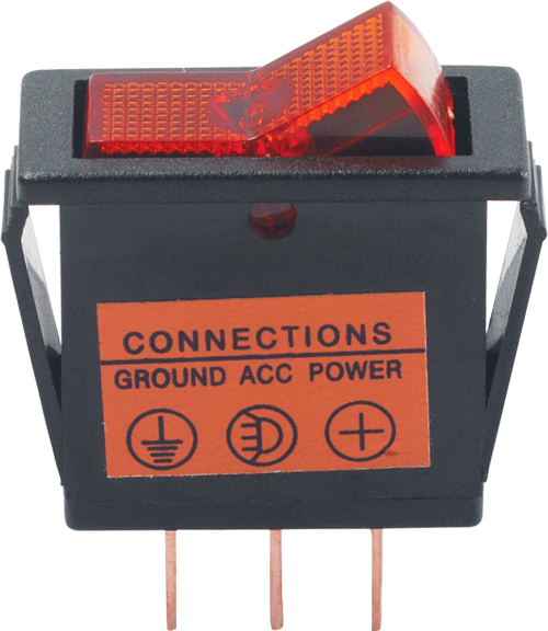 AÇ/KAPA KIRMIZI  IŞIKLI DAR TUŞLU ANAHTAR  product image