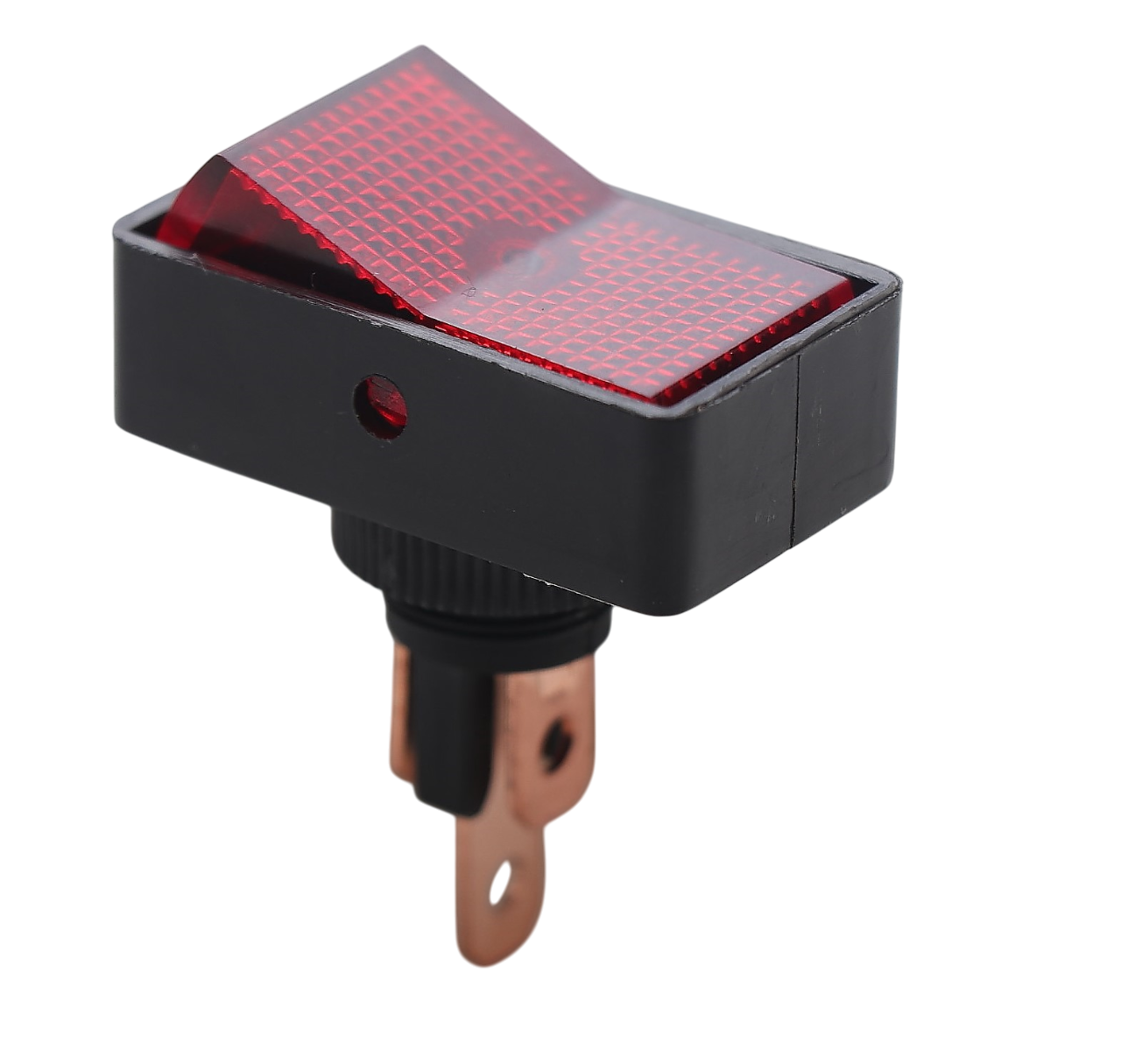 RED ON/OFF ILLUMINATED  ROCKER SWITCH  product image