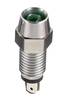 METAL İKAZ LAMBASI 12V YEŞİL (TERMİNALLİ) product image