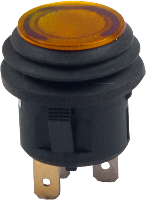 AÇ/KAPA SARI IŞIKLI BUTON (TOZLUKLU) product image