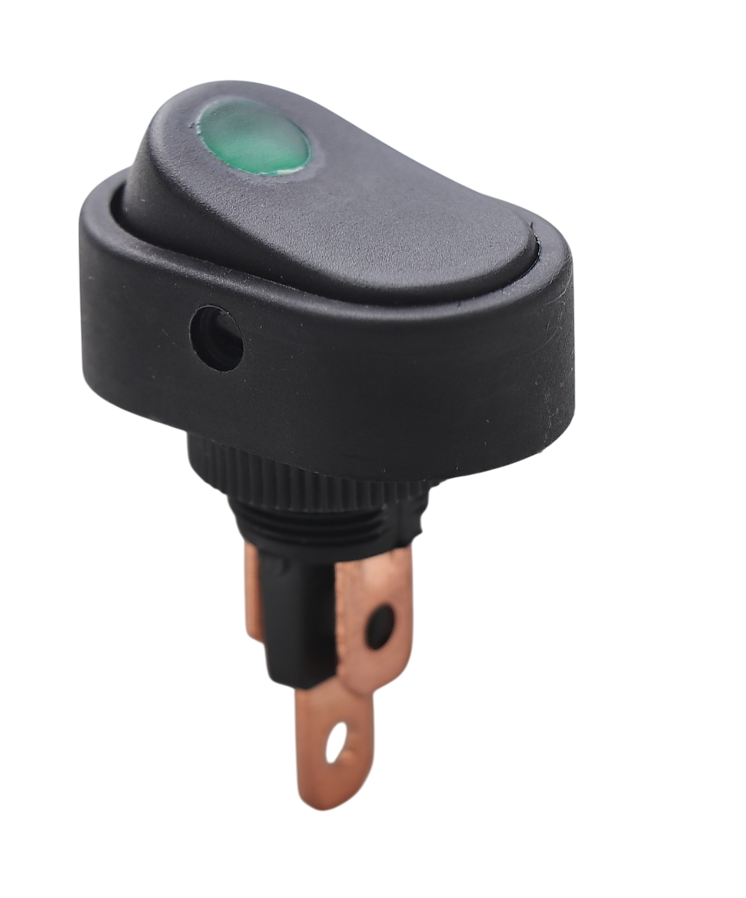 AÇ/KAPA YEŞİL SPOT IŞIKLI OVAL TUŞLU ANAHTAR product image