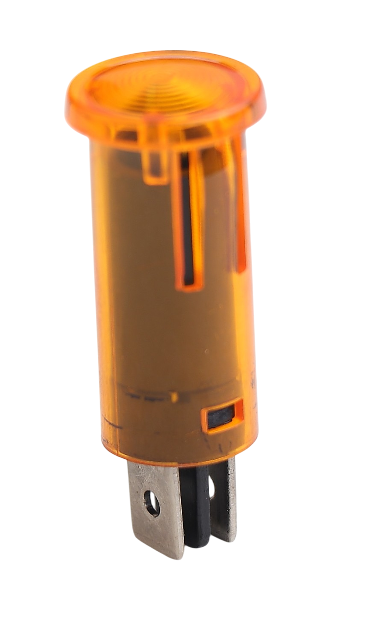 İKAZ LAMBASI 12V SARI (TERMİNALLİ, GEÇMELİ Ø12.7 MM) product image
