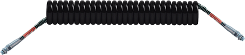 SUPER FLEXIBLER ANHÄNGERLUFTSCHLAUCH ROT 5m (M22X1,5, POLYURETHAN-HOSE) product image