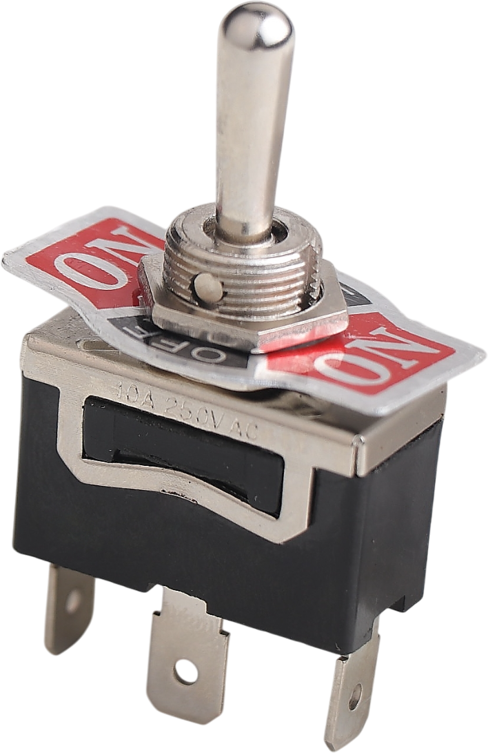 (ON)/OFF/(ON) METAL GEÇİŞ ANAHTARI (PC TERMİNALLİ, 2 TARAFA YAYLI, 3 BACAKLI) product image