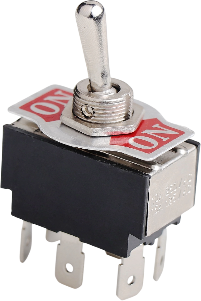 ON/(ON) METAL GEÇİŞ ANAHTARI (PC TERMİNALLİ, 1 TARAFA YAYLI, 6 BACAKLI) product image