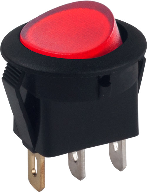 EIN/AUS ROTER BELEUCHTUNG RUNDER SCHLÜSSELSCHALTER product image