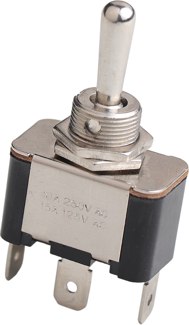 (ON)/OFF/(ON) METAL GEÇİŞ ANAHTARI (PC TERMİNALLİ, 2 TARAFA YAYLI, 3 BACAKLI) product image