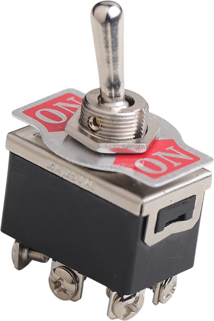 ON/(ON) METAL GEÇİŞ ANAHTARI (VİDA TERMİNALLİ, 1 TARAFA YAYLI, 6 BACAKLI) product image