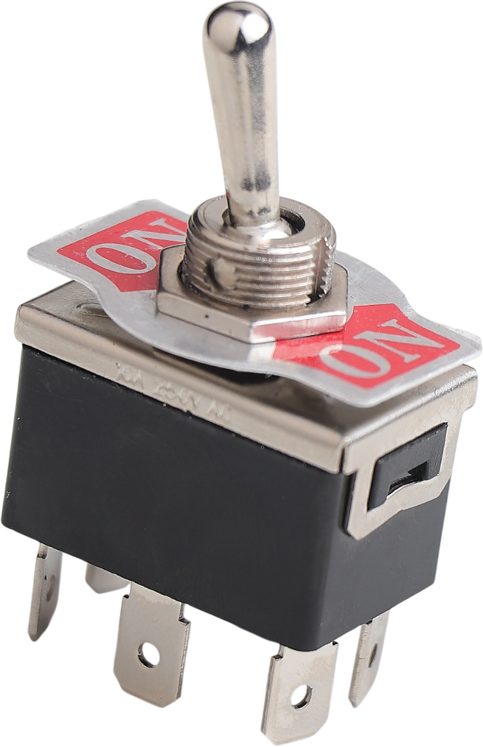 ON/(ON) METAL GEÇİŞ ANAHTARI (PC TERMİNALLİ, 1 TARAFA YAYLI, 6 BACAKLI) product image