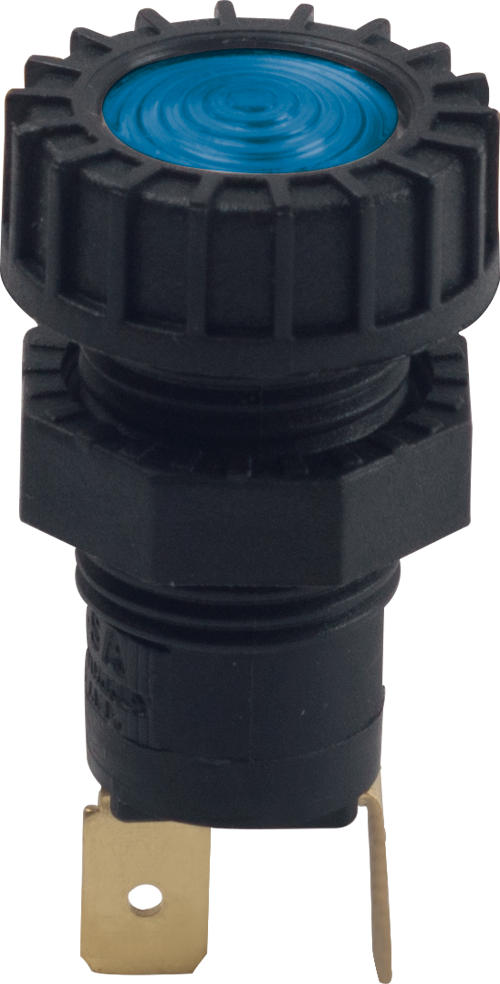 MAVİ İKAZ LAMBASI (TERMİNALLİ, 2W AMPÜLLÜ) product image